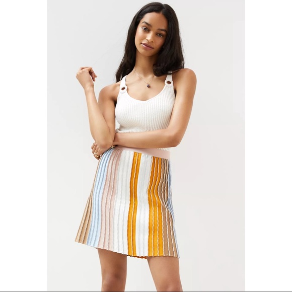 Anthropologie Dresses & Skirts - Anthropologie Eva Franco Knit Mini Skirt Sz XL NWT